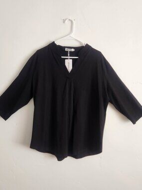 NWT Ceasikery black blouse, XXL